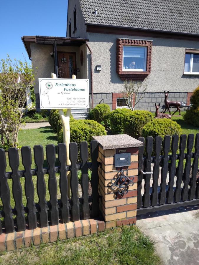 Ferienhaus Pusteblume Lübben Exteriör bild